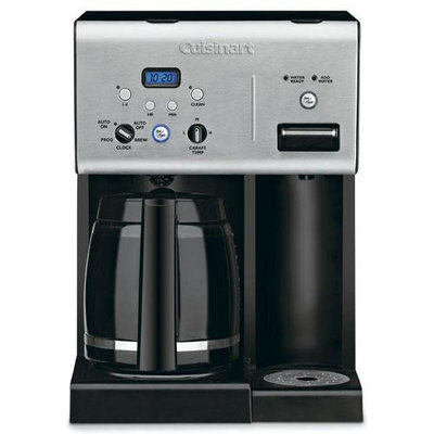 Cuisinart CHW-12 CHW12 12-cup Programmable Coffee Maker w/ 2 Pack Coffee Mug & Iced Beverage Cup & Coffee/ Espresso Descaler