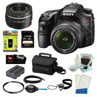 SONY SLT-A58K SLT-A58 with 18-55mm Zoom Lens, 20.1MP DSLR Camera w/ 3