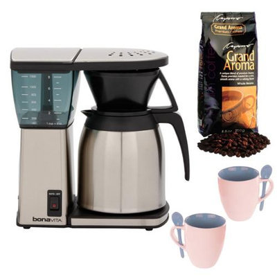 Bonavita 8 Cup Coffee Maker w/ Thermal Carafe plus Coffee Maker Bundle