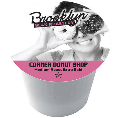 Brooklyn Bean Roastery Corner Donut Shop Single Serve Coffee Cups, 16 count