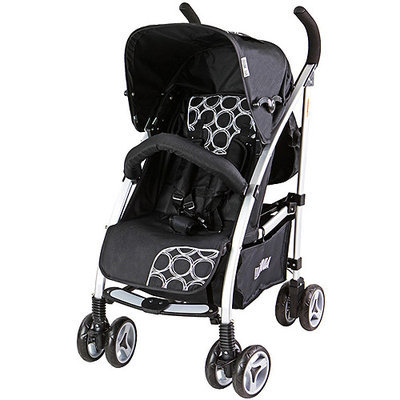 Dream On Me Mia Moda Luna Bella Umbrella Stroller, Cercle Noir