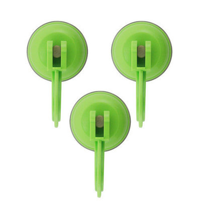 Wall Mates Push 'N Stay Small Suction Hook Color: Fushsia