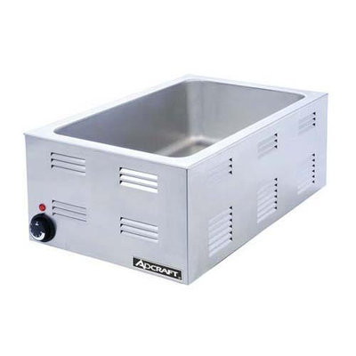 AdCraft Stainless Steel Full-Size Food Warmer FW-1200W