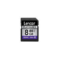 Lexar 8GB, 200x Platinum II Series Secure Digital High Capacity (SDHC) Memory Card