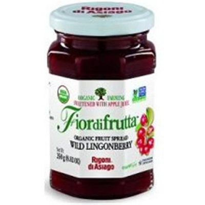 Rigoni di Asiago Fiordifrutta Organic Fruit Spread Wild Lingonberry - 8.82 oz