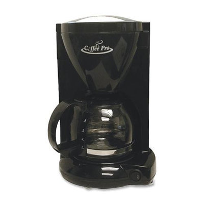 Coffeepro Cp6b Coffee Pro Euro Style Commercial Coffeemaker - 4 Cup - Black