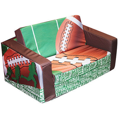 Newco Kids Football 50 yard Line Kids Flip Sofa