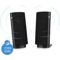 V7 SP2000-USB-1NC 2.0 Speaker System - 1 W RMS - Desktop - Black