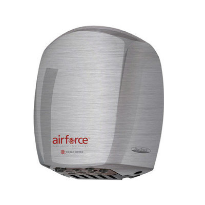 World Dryer Airforce 110 - 120 V Hygienic High-Speed Automatic Hand Dryers