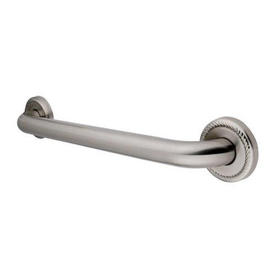 Kingston Brass DR814168 Laurel 16in Grab Bar Satin Nickel