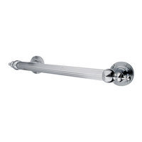 Kingston Brass DR710122 Templeton 12 Grab Bar, Polished Brass