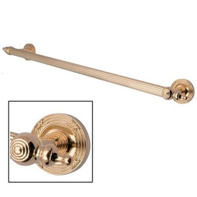 Kingston Brass DR710302 Templeton 30 Grab Bar, Polished Brass