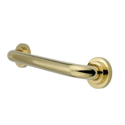 Kingston Brass DR414182 Manhattan 18in Grab Bar Polished Brass
