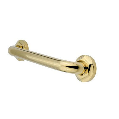 Kingston Brass DR714162 Metropolitan 16in Grab Bar Polished Brass