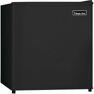Magic Chef Compact Refrigerator 1.6 cu. ft. Mini Refrigerator in Black MCBR160B2