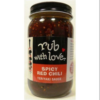 Rub with Love Spicy Red Chili Teriyaki Sauce by Tom Douglas, 16-Ounce