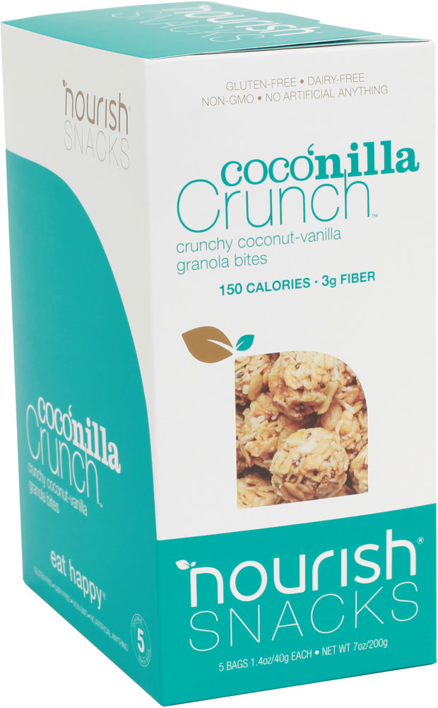 Nourish Snacks Coconilla Crunch Granola Bites-5 Each