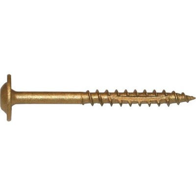 Romantic Decor & More Screw Products 7 x 1.62 In. Bronze Star Modified Truss Head Cabinet Screws - 1lb. 169 Pieces