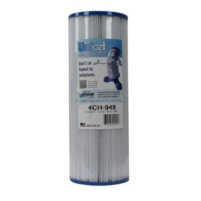 Unicel - Distribution Unicel 4CH-949 Swimming Pool Spa Waterway Replacement Filter Cartridge 50 Sq Ft