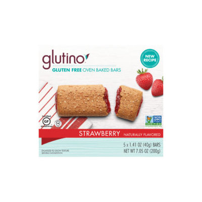 Glutino Gluten Free Strawberry Oven Baked Bars