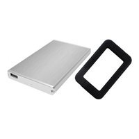 Sabrent EC-US25 USB 2.0 to 2.5 SATA Hard Drive Enclosure w/ Black Case