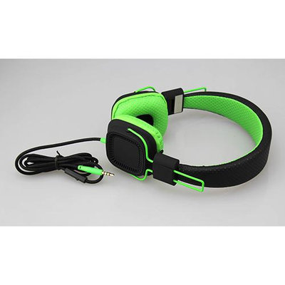 Southern Telecom Deep Bass Headphones BLACK GREEN