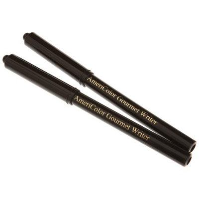 AmeriColor 2 Black GOURMET WRITER Cake Decorating Pens