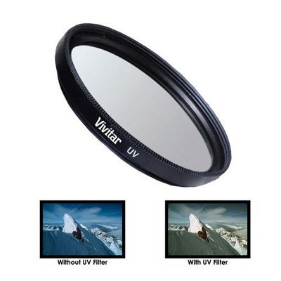 Sakar International, Inc. Vivitar UV (Ultra Violet) Multi-Purpose Glass Filter, 52mm