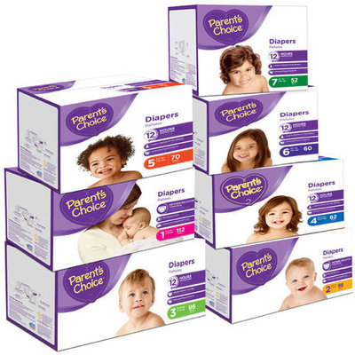Parents Choice Parent's Choice - Diaper Box (Choose Your Size)