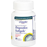 Equate Ibuprofen Softgels 200 Mg Pain Reliever/Fever Reducer - 80 Ct