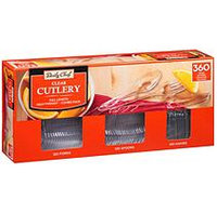 Daily Chef Clear Cutlery Combo Pack (360 ct.)