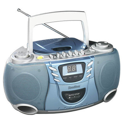 Hamilton Electronics MPC5050 Hamilton CD#44; Cassette and AMFM Radio Boom Box