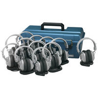 Hamilton Electronics LCP - 12 - SC7V Lab Pack- 12 SC7V Deluxe Headphones in a Carry Case