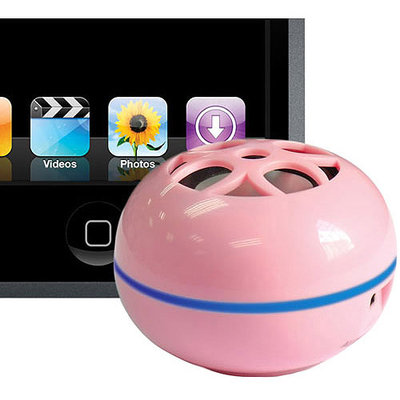 Tweakers Personal Speakers, pink - Li-on, for Ipod/mp3 - Spkrm1lpk