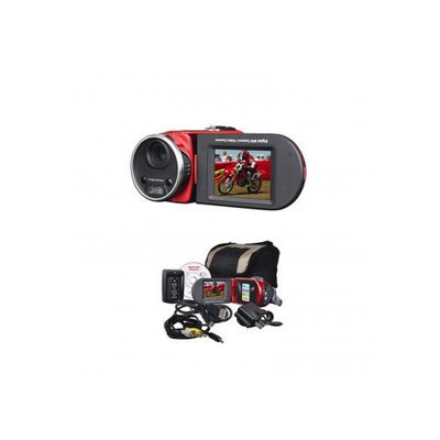 Mitsuba DV3000RED 16MP (Interpolated) SD/SDHC Digital Camcorder w/8x Digital Zoom, 2.4