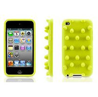 Griffin Funky Touch Case for iPod Touch 4G - Green Bumps