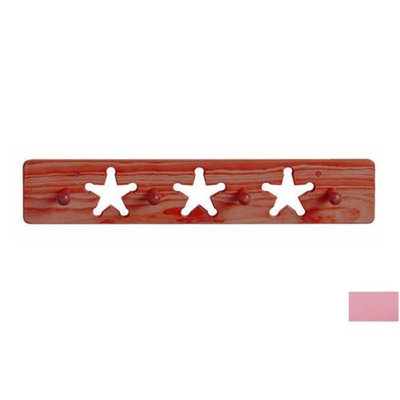 Little Colorado 1214SPST Star Peg Rack in Soft Pink