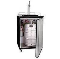 Haier BrewMaster Single Tap Beer Dispenser in Stainless Steel HBF05EBSS