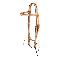 Jt Intl Distributers Inc Royal King Browband Headstall with Braided Rawhide