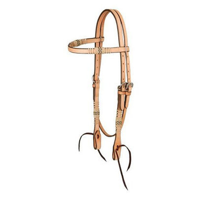 Jt Intl Distributers Inc Royal King Browband Headstall with Braided Rawhide