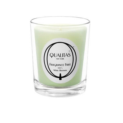 Qualitas Candles Qualitas Fragrance Free Candle 100% White Beeswax