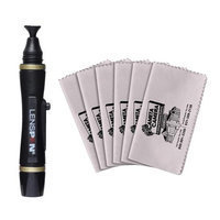 Lenspen Lens Pen Cleaning System with 6 Microfiber Cleaning Cloths