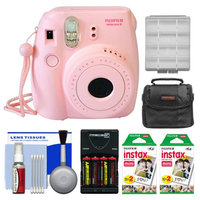 Fujifilm Instax Mini 8 Film Camera Pink + 40 Film + Kit