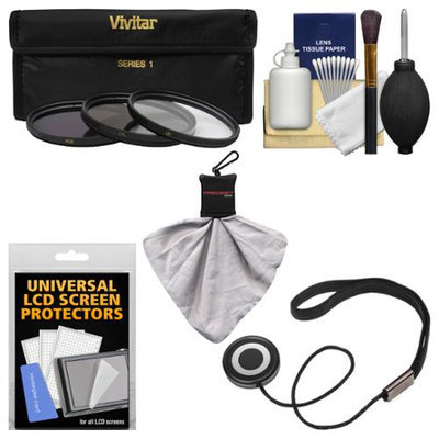 Vivitar Essentials Bundle for Nikon 1 11-27.5mm Nikkor-Lens + 3 Filters + Kit