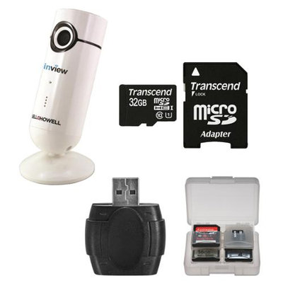 Bell & Howell C-IP111 Wi-Fi HD IP Video Security Camera with 32GB Card + Accessory Kit
