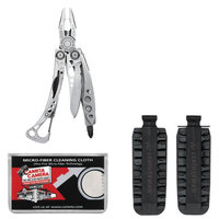 Leatherman Tool Group Inc Leatherman Skeletool Multi-Tool with 42 Bit Kit + Cleaning Cloth