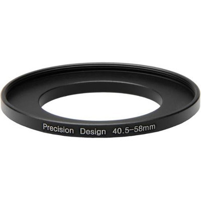 Precision Design 40.5-58mm Step-Up Adapter Ring