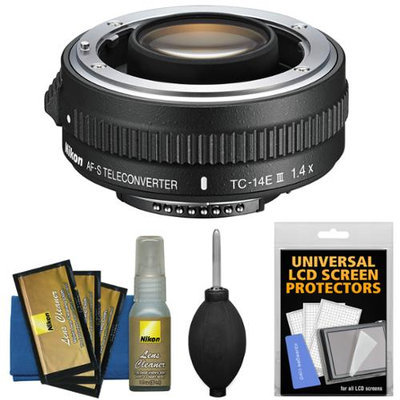 Nikon TC-14E III 1.4x AF-S Teleconverter with Cleaning Kit