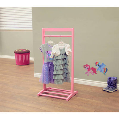 Megaware Furniture Pink Home Craft Kids Clothes Rack