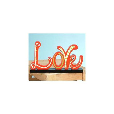 Unison Gifts SGA-022 7.5 L in. Love Red Tabletop Decor